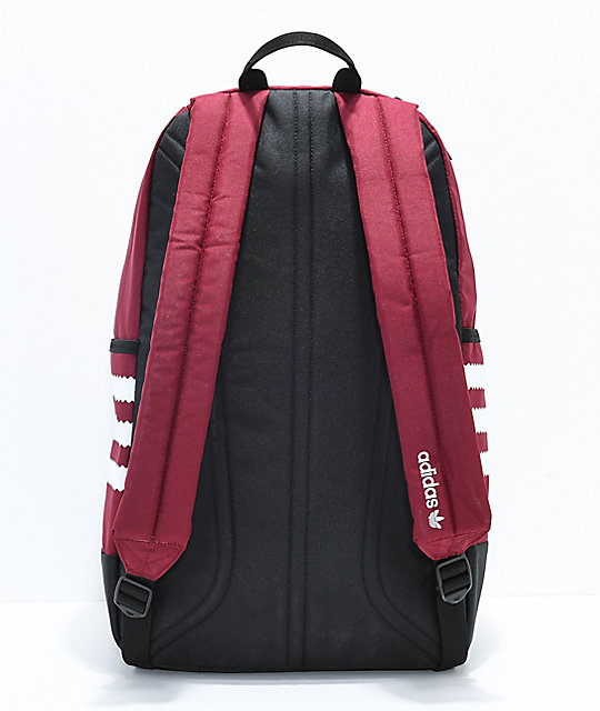 adidas bookbag red