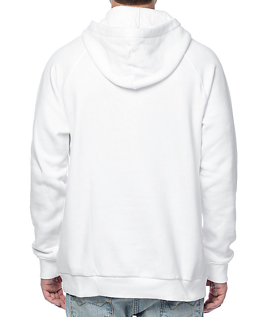 white trefoil adidas hoodie