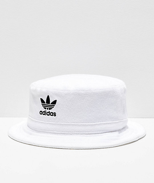 Adidas Originals White Bucket Hat Zumiez
