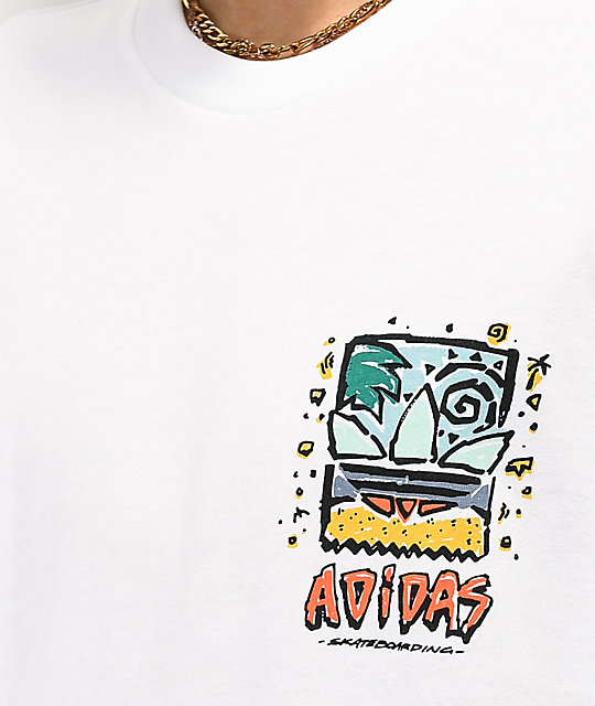 adidas cartoon t shirt