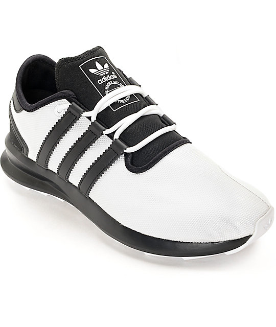 adidas SL Rise Black & White Shoes | Zumiez
