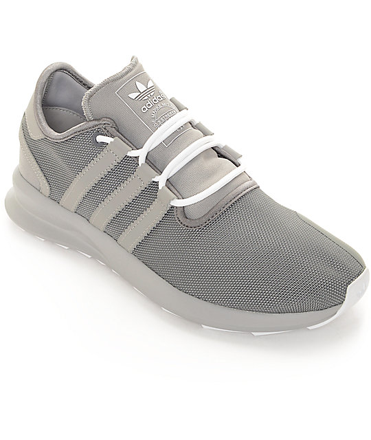 grey white adidas