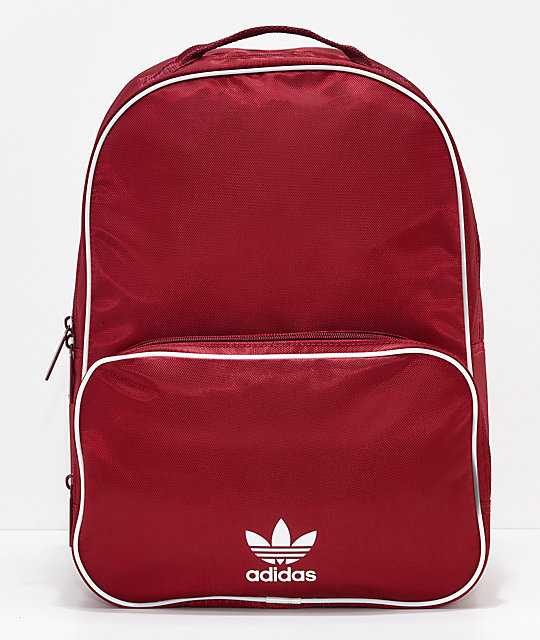 adidas backpack red