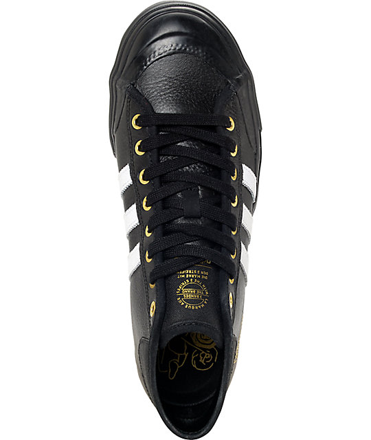 adidas Snoop x Gonz LA Stories Matchcourt Mid Black Shoes | Zumiez