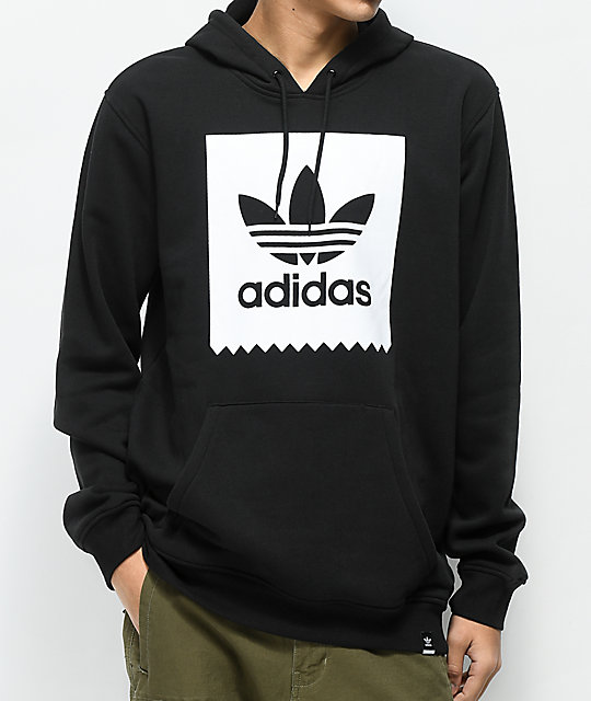 adidas all black hoodie mens