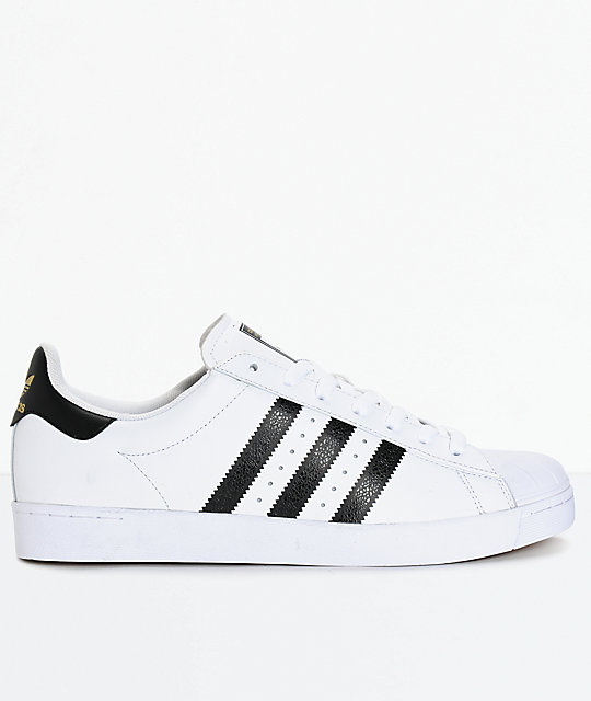 zapatos super star blancos