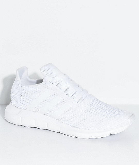 adidas shoes full white