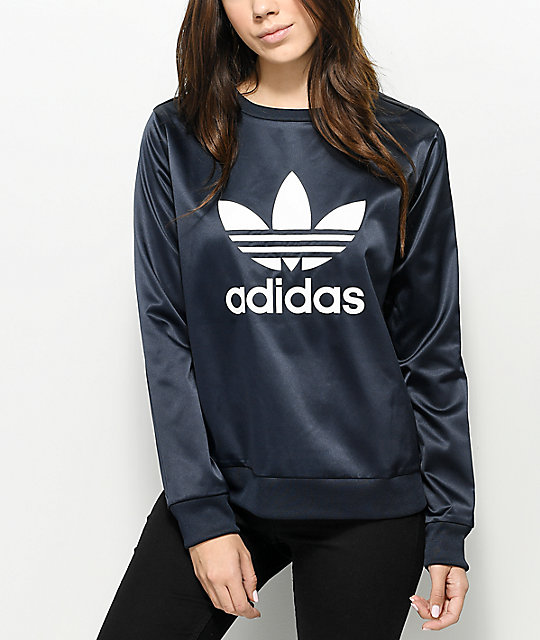 sudadera azul marino adidas