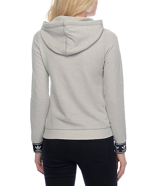 sudadera beige adidas