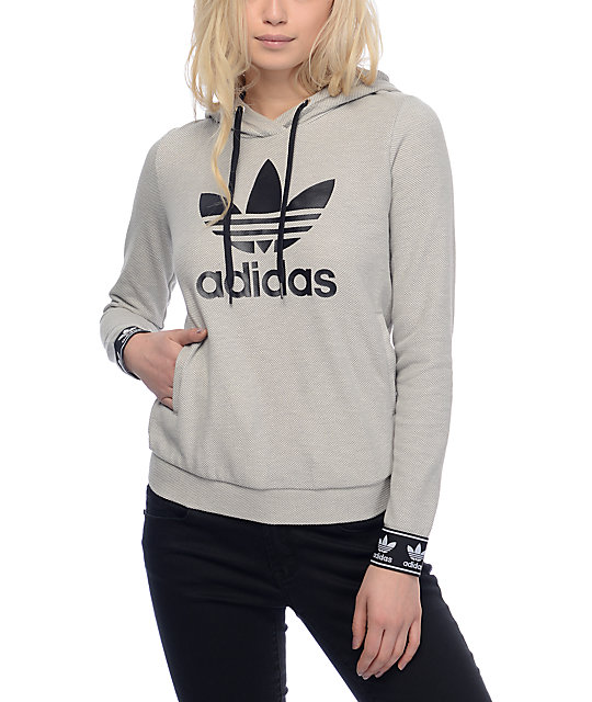 adidas sudadera gris