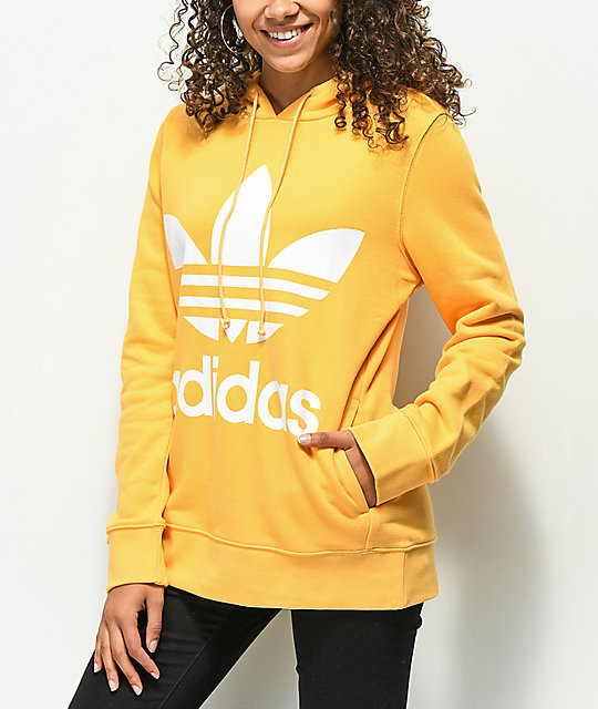 sudadera trefoil adidas