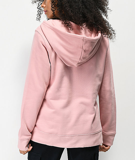 sudadera rosa claro