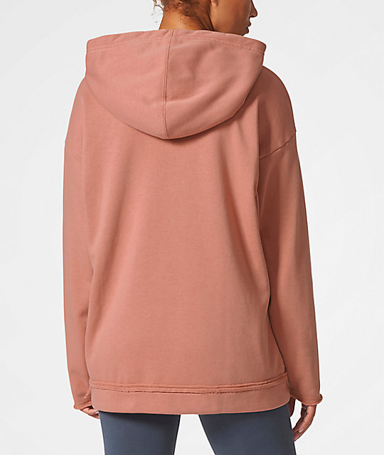 adidas raw pink hoodie