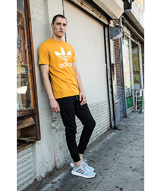 camiseta adidas originals amarilla