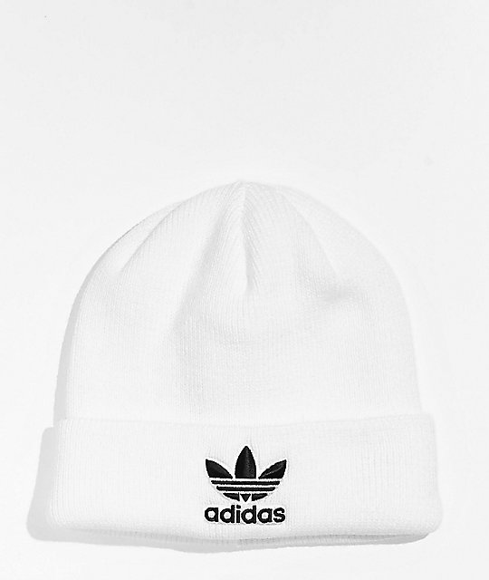 adidas Trefoil gorro blanco | Zumiez