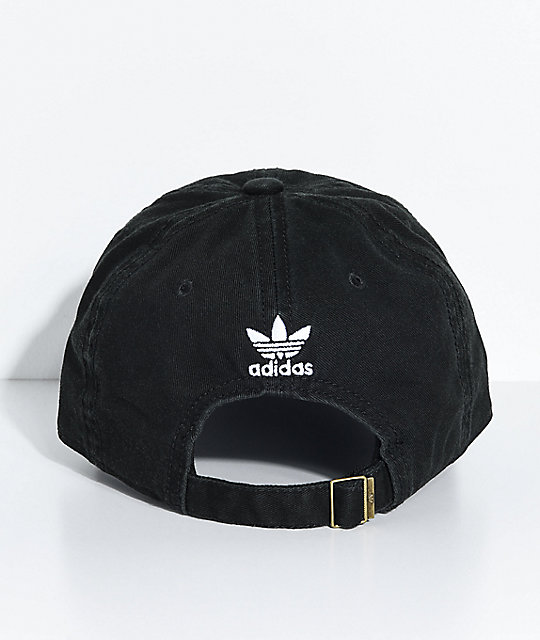 adidas all black hat