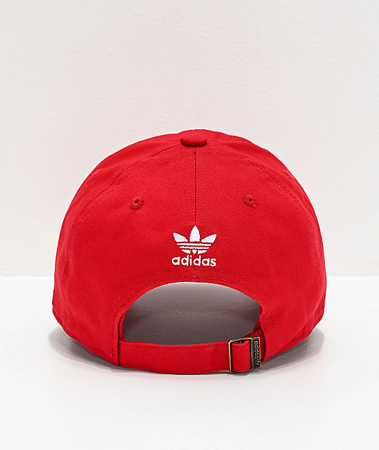 red adidas hat womens