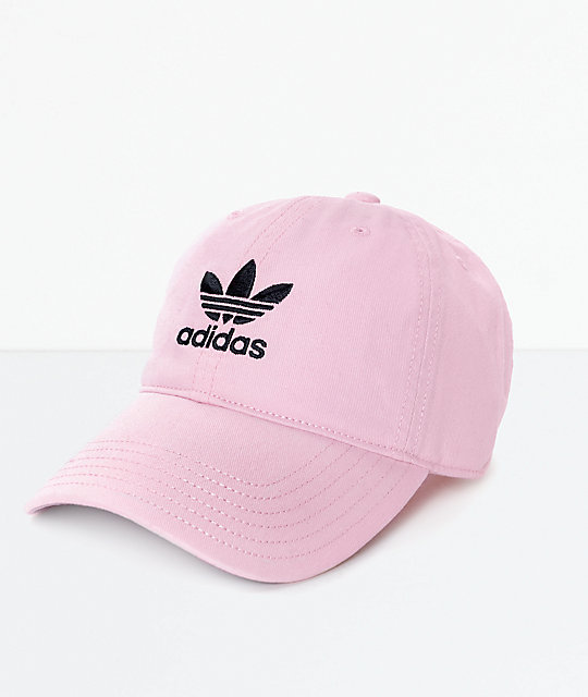 adidas Women s Pink Baseball Hat _271215 front US