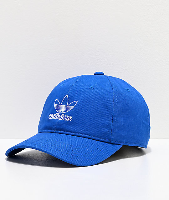 royal blue adidas hat