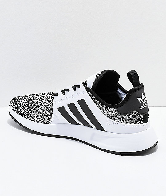 adidas Xplorer Grey, Black &amp; White Shoes Zumiez