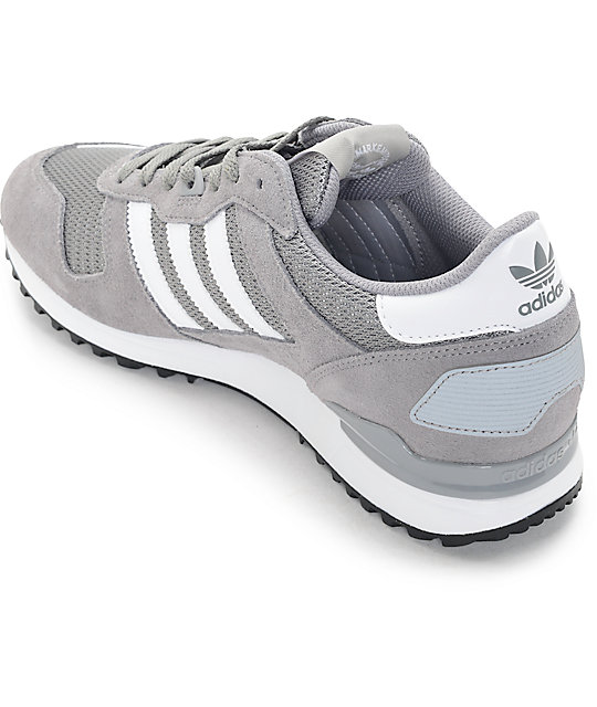 adidas ZX 700 Solid Grey Shoes | Zumiez