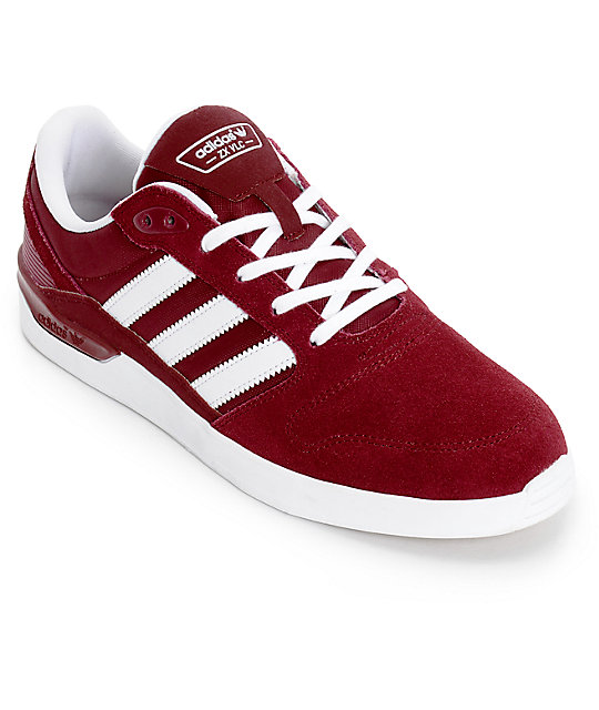 adidas zx burgundy