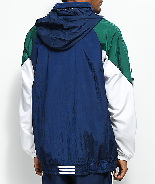 chandal adidas blanco y verde