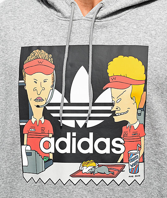 beavis and butthead hoodie adidas