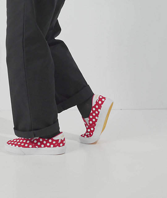 adidas x Disney Red Slip-On Shoes