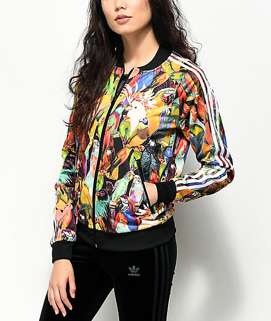 adidas colorful jacket