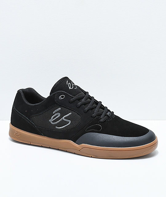 eS Swift 1.5 Black & Gum Skate Shoes | Zumiez