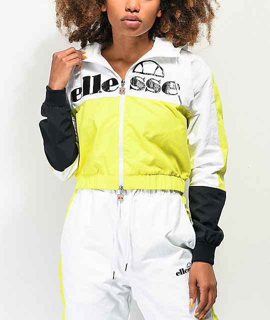 yellow ellesse hoodie