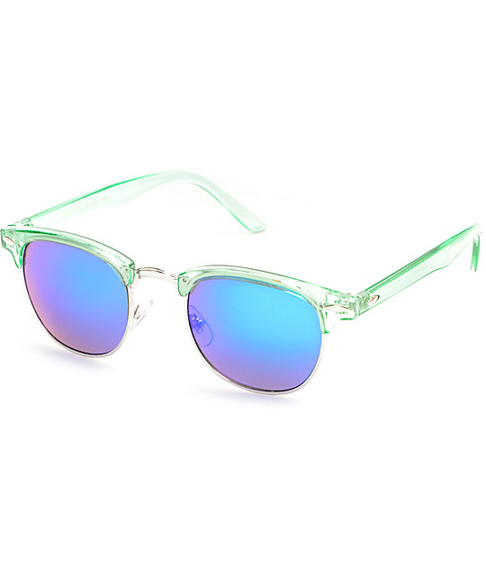 gafas de sol cristal verde