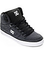 DC Spartan Hi TX SE Black & Dark Used Skate Shoes | Zumiez