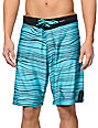 Imperial Motion Hanger Turquoise & Black 20 Board Shorts | Zumiez