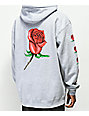 obey airbrushed rose grey hoodie