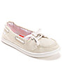 Roxy Ahoy II White Slip On Shoes at Zumiez : PDP