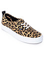 Vans Authentic Leopard Print & True White Skate Shoes | Zumiez