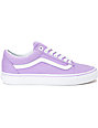 Vans Old Skool Lavender & White Canvas Shoes | Zumiez