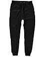Zine Cover Black Solid Knit Jogger Pants | Zumiez