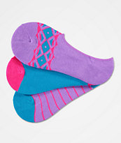 A-Lab Angie 3 Pack No Show Socks