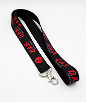 Artist Collective D.A.B. Black & Red Lanyard
