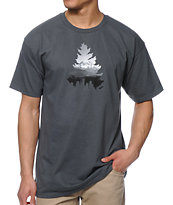 Casual Industree Johnny Tree Rainier Charcoal T-Shirt