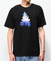 Casual Industrees Johnny Tree Rainier camiseta negra
