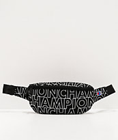 Champion Prime Print riñonera negra y blanca
