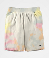 Champion Rainbow Cloud Dye Sweat Shorts