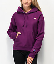 Champion Reverse Weave Venetian Purple Hoodie