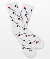 Champion calcetines y blancos con estampado en todo