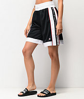 Champion shorts de malla negra