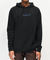 Chocolate Ribbon Black Hoodie